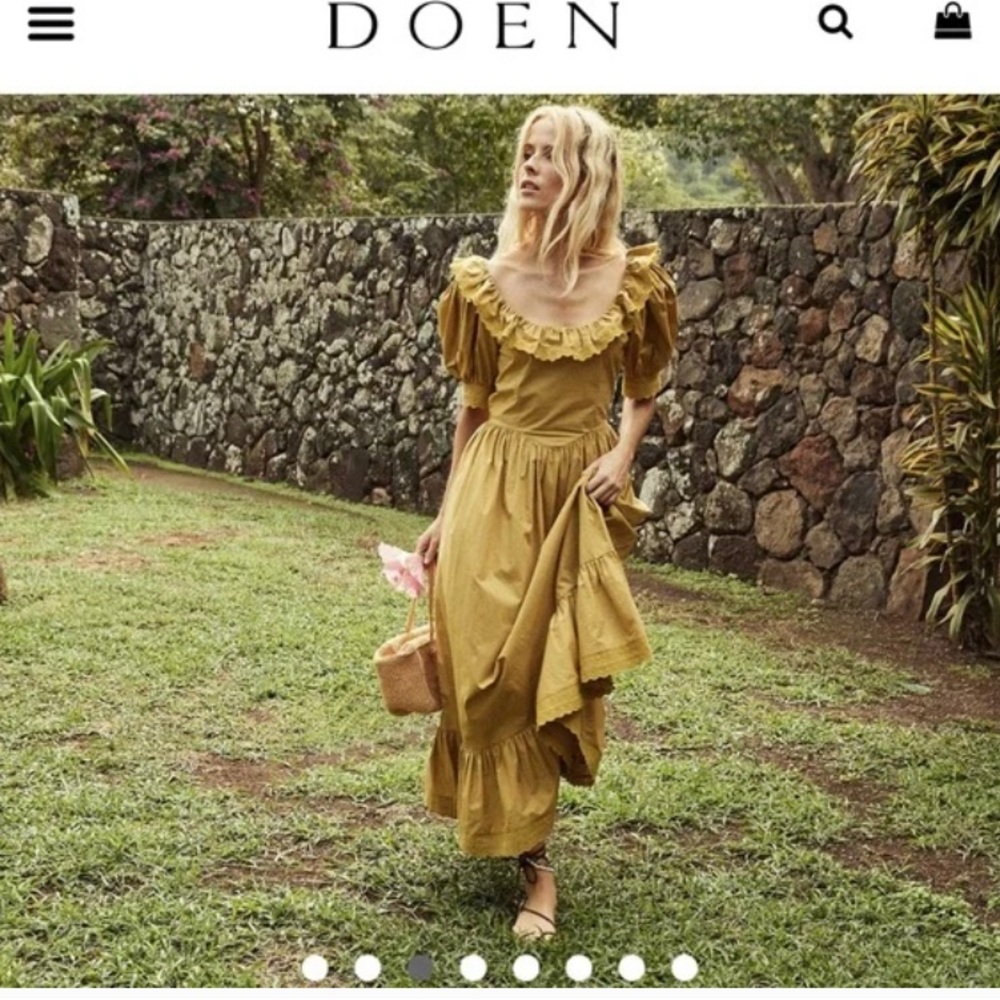 Doen Lupine Dress in Oregano/Size S